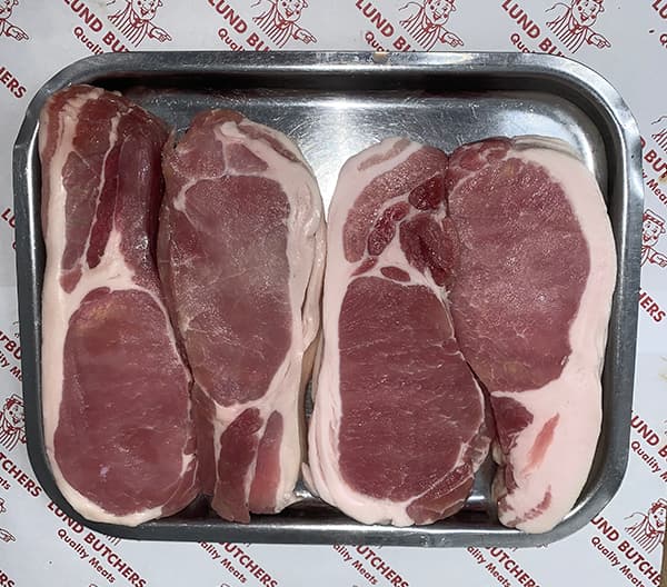 Dry Cured Smoked Back Bacon - per Kg