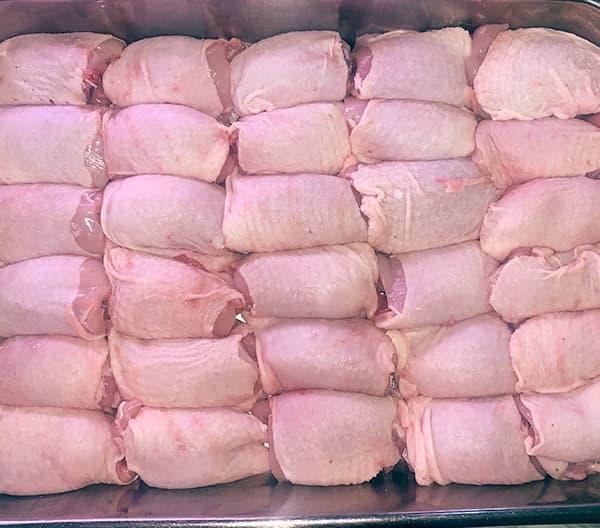 Boneless Chicken Thighs - per Kg