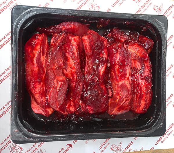 Chinese Style Pork Ribs - per Kg