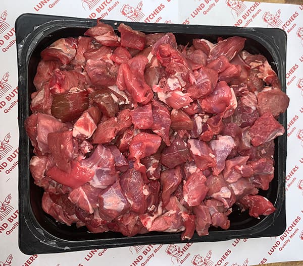 Diced Lamb - per Kg