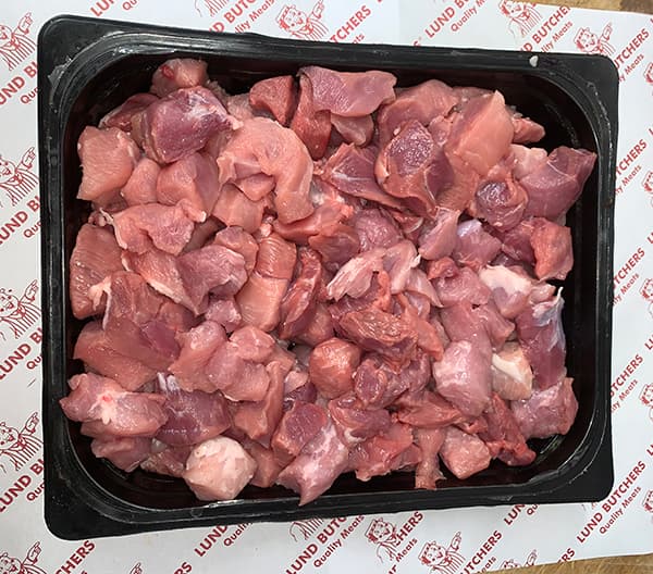 Diced Pork - per Kg